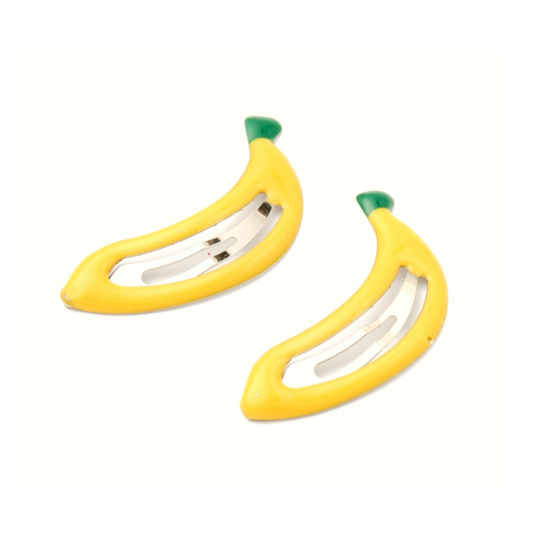 2-Pack Banana Barrettes