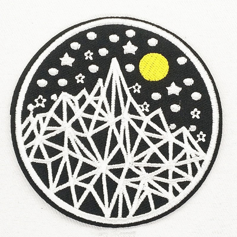Witch Mountain - Embroidered Iron-On Patch